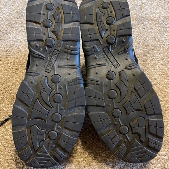 Brahma Black Blue Mens Hiking Outdoor Work Boots Steel Toe waterproof Sz 13 - Picture 10 of 11